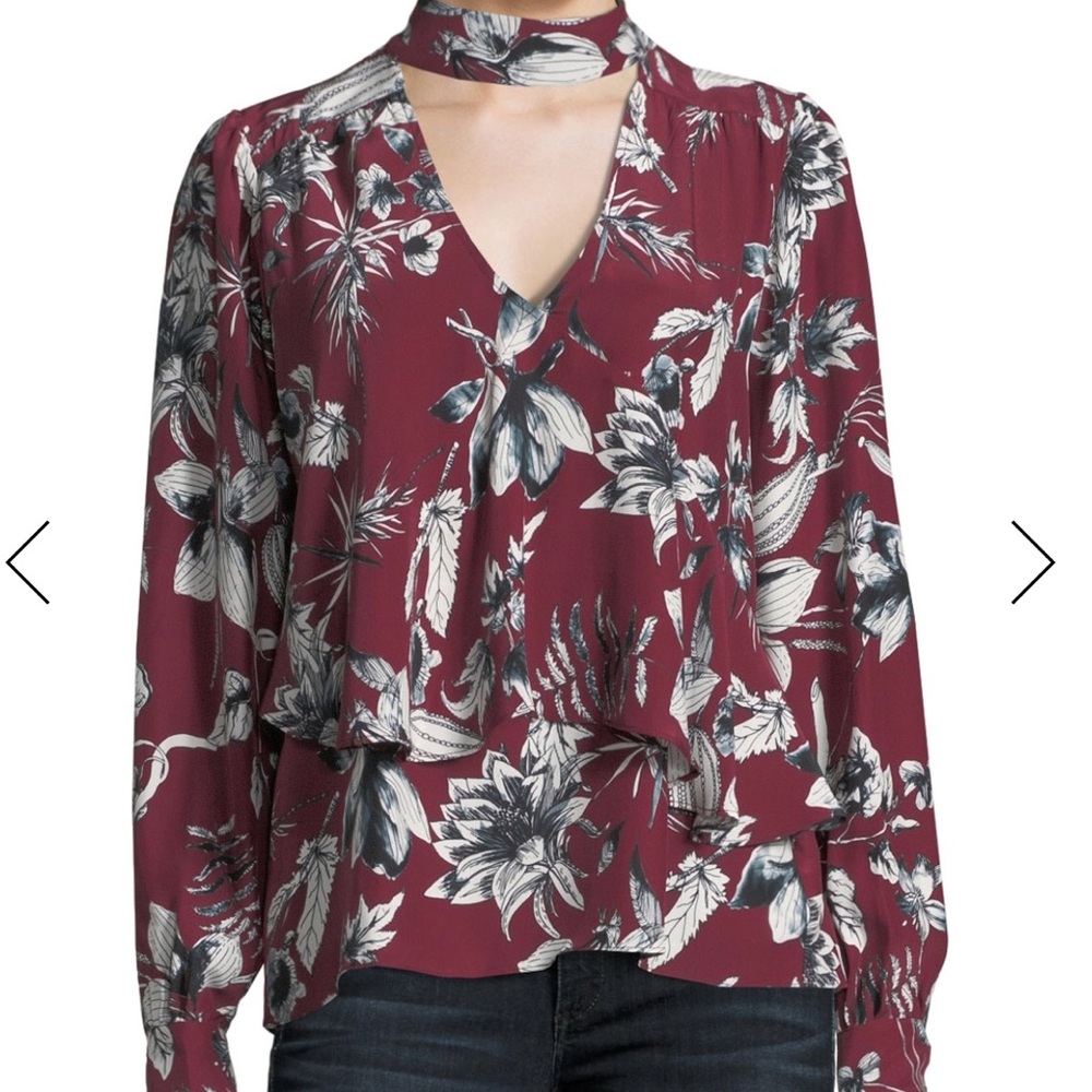 Parker floral blouse. Size Sm.